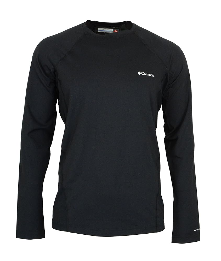 Columbia OMNI-HEAT シャツ Men's Omni-Heat Infinity Knit Long Sleeve Crew Shirt | Columbia